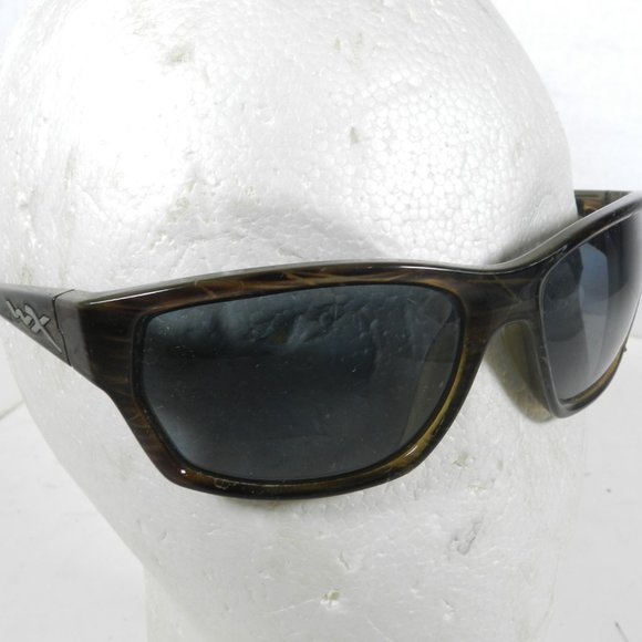 Wiley X WX Moxy Sunglasses Olive Green Wrap Full Rim Frame SSM0X04 FRAME ONLY - Picture 1 of 13